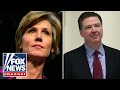 Sally Yates claims James Comey went 'rogue' while interviewing Michael Flynn