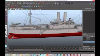 USS Maine Modeling Process II USS Maine Modeling Process II