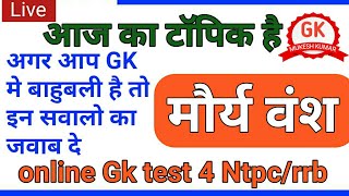 Gk test for Ntpc By mukesh sir