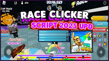 Roblox Race Clicker Script Hack | Auto Farm Race, Auto Pets, Speed, Auto Click & More *2025*