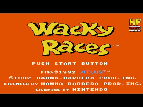 Wacky Races. NES [No Death Walkthrough / Прохождение без смертей] - Денди | Dendy | Famicom Games