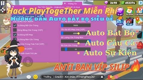HACK PLAY TOGETHER 2.20.2 Mới Nhất | Hướng Dẫn Cài Đặt Auto Playtogether Cực Dễ Bằng Menu BigBedgame