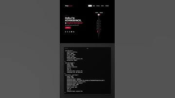 Developer Page #webleb #code #coding #frontend #developer #html