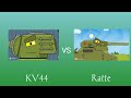 KV44 vs Ratte power levels (homeanimations)