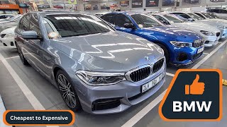 Cheap to Expensive BMW at WeBuyCars