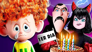 🚫 ¡El Bebé Dennis está CASTIGADO su PRIMER DIA de CLASES! │ Hotel Transylvania 3!