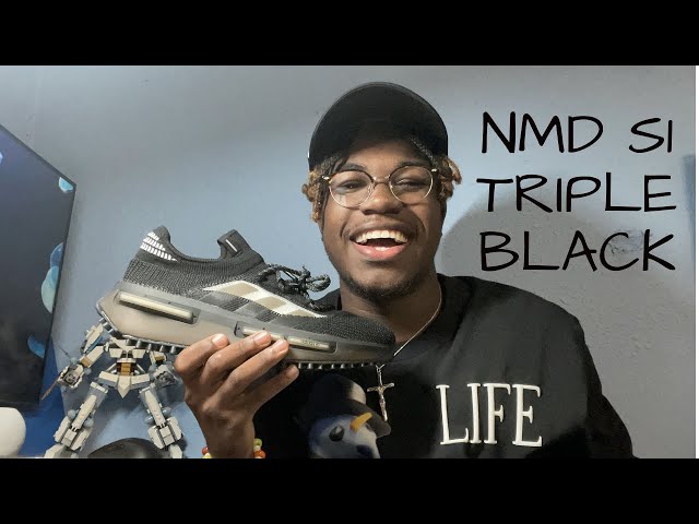 ADIDAS NMD S1 TRIPLE BLACK - YouTube ADIDAS NMD S1 TRIPLE BLACK - YouTube