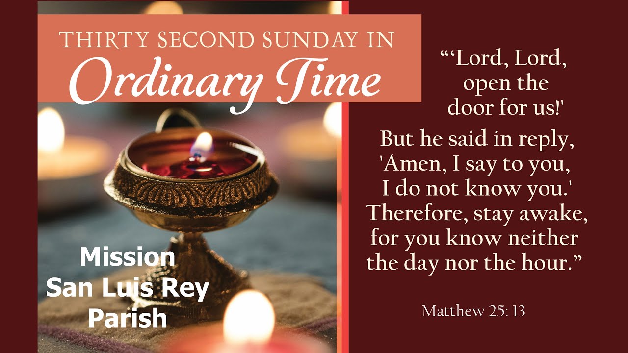 10 am Sunday Mass, November 12, 2023 YouTube