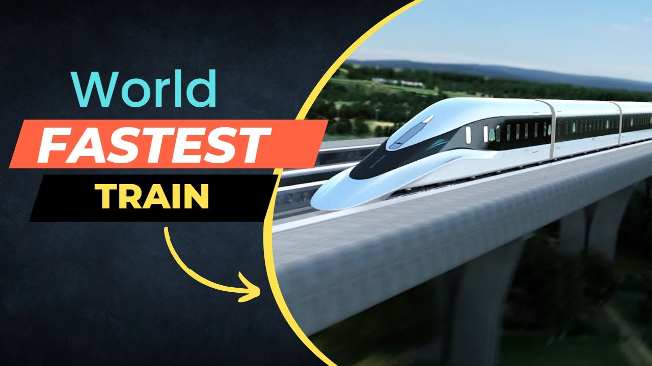 World Fastest Train #youtube #technology #knowledge #trending #english ...