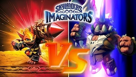 Skylanders Imaginators - Flare Wolf VS. Bazooker Doomlander