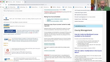 Blackboard Tips for Faculty