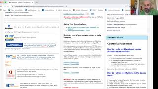 Blackboard Tips for Faculty