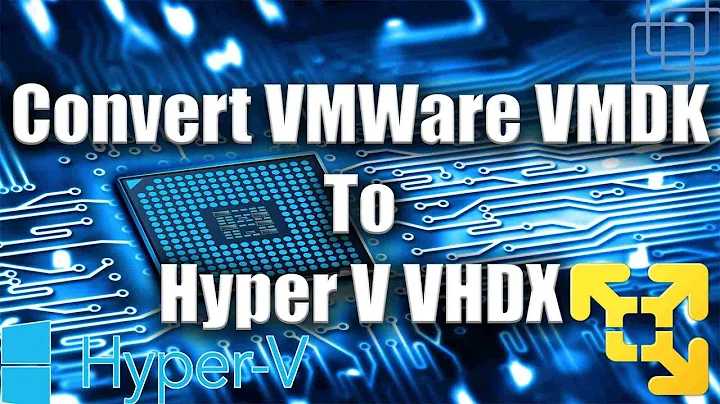 Convert VMWARE TO HYPER V | VMDK to VHDX Files | Windows 10 Tutorial | Zany Geek