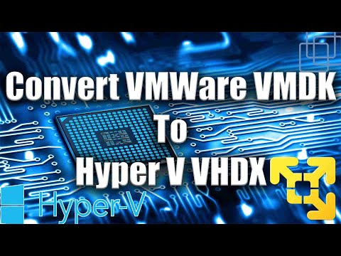 VMWARE를 HYPER V로 변환 | VMDK에서 VHDX 파일로 | Windows 10 자습서 | Zany Geek