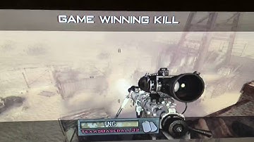 Trick shot on Rust (MW2)