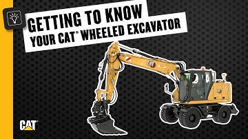 How to Operate Your Cat® Wheeled Excavator