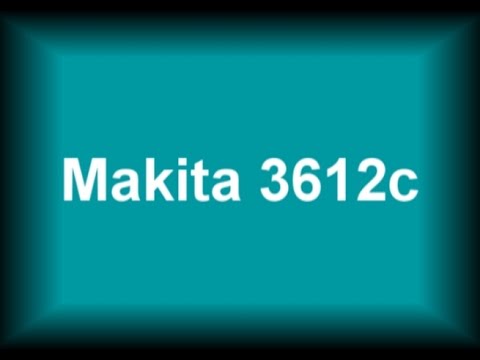 Видео обзор: Фрезер MAKITA 3612 C (carton)