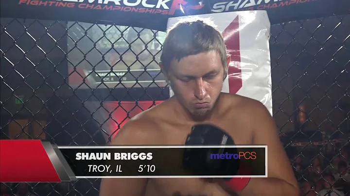 ShamrockFC 307 Shaun Briggs Vs Adam  Dixon