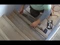 Laminate Stairs Installation How to Install Stair Tread Riser Overlap Nose Tips Mryoucandoityourself