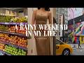 A rainy weekend in my life (aka a cozy nyc vlog)