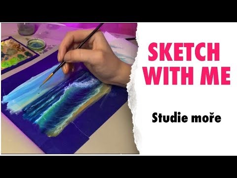 Video: Ako Maľovať More Farbami