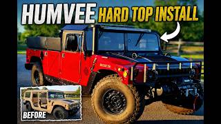 Humvee Hardtop Install | MME 2-Man Aluminum Conversion Kit (HMMWV Upgrade)