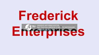 Frederick Enterprises Hexametric 