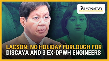 Lacson: No holiday furlough for Discaya and 3 ex-DPWH engineers | The Daily Dish