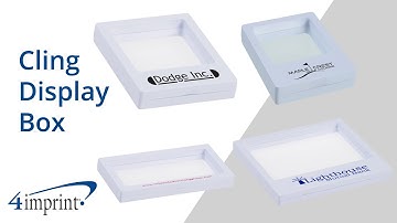 Cling Display Boxes - Custom Display Boxes by 4imprint