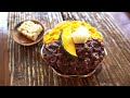 Delicious Seoul by BTS Jung Kook / Red bean shaved ice at a traditional Korean house / BTS 단호박 빙수