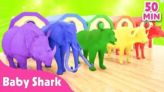 The Shark Family and more | Sing along with Baby Shark | Cartoons Songs for Children