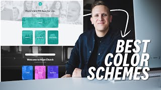 BEST Color Schemes For Church WEBSITES