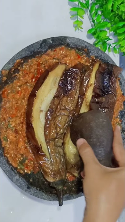 PECAK TERONG PEDASNYA NAMPOLL,ENAK BANGET !!