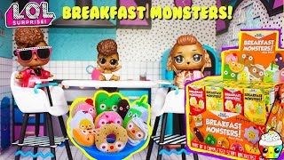 breakfast monsters plushies lol dolls have breakfast monsters at the lol house