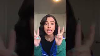 Malu Trevejo Instagram Live Stream 4-September-2018