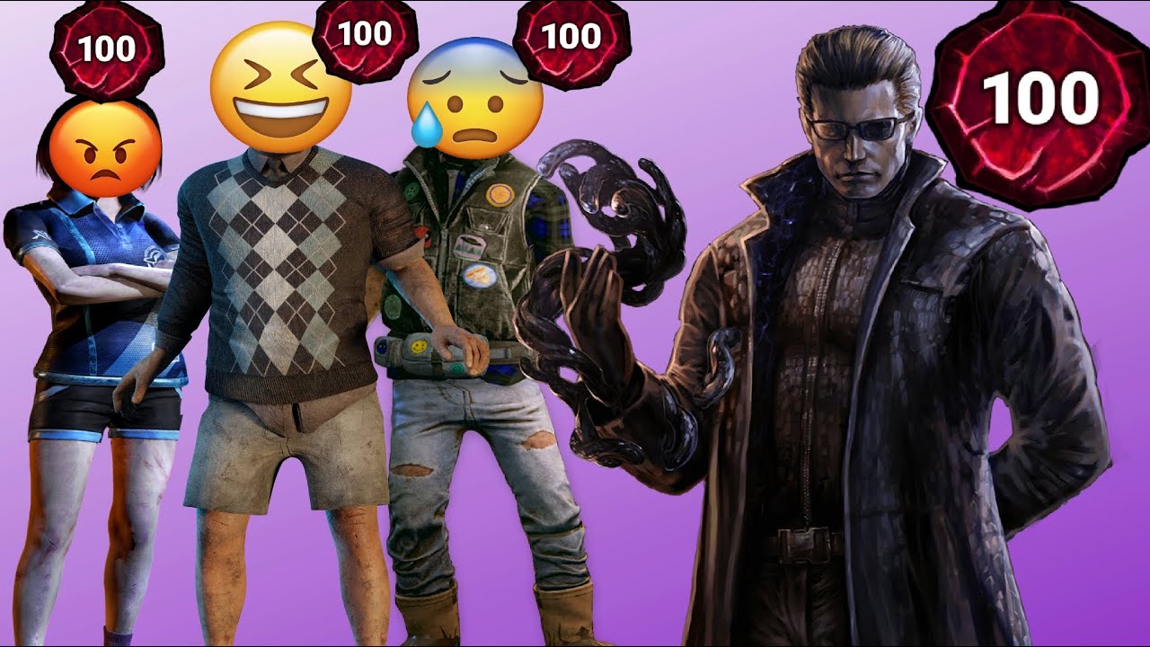 10,000 HOUR SWF vs My P100 Wesker | Dead by Daylight - YouTube