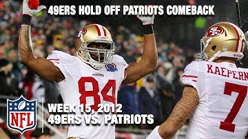 49ers vs. Patriots (Wk 15, 2012) | Kaepernick & Harbaugh Outlast Brady & Belichick | NFL Highlights