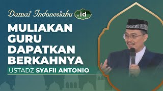 Download lagu Ustadz Syafii Antonio - Menghormati dan Memuliakan Guru Dalam Islam