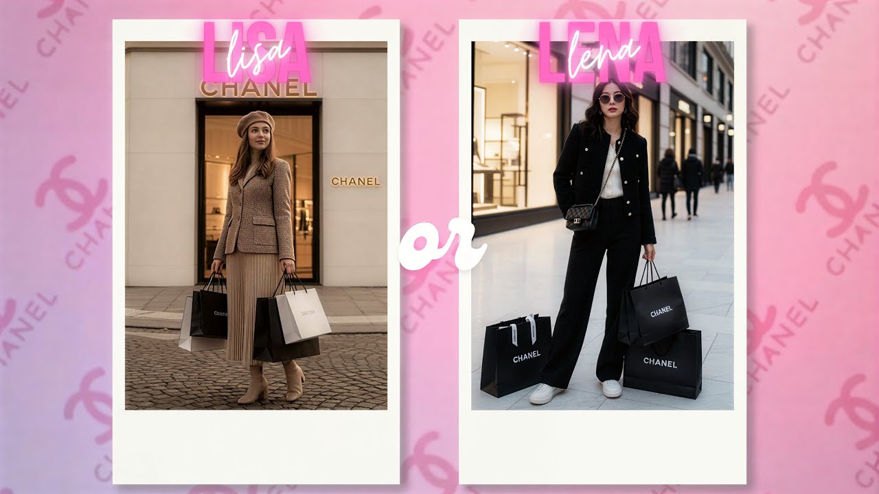 LISA & LENA — CHANEL EDITION 🖤🤍 | Luxury Fashion, Style & Aesthetic | Twilight World