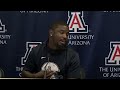 Arizona Football Press Conference