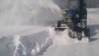 Снегоуборщик шнеко-роторный на трактор т40А