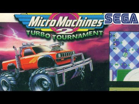 Micro Machines 2: Turbo Tournament (1994) - (16 Bit Sega Genesis) - Walkthrough - Микро машинки