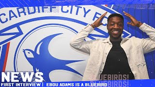 DONE DEAL |  EBOU ADAMS' FIRST INTERVIEW AS A BLUEBIRD!