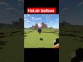 minecraft air balloon tutorial