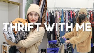 pov: you're thrifting for winter essentials