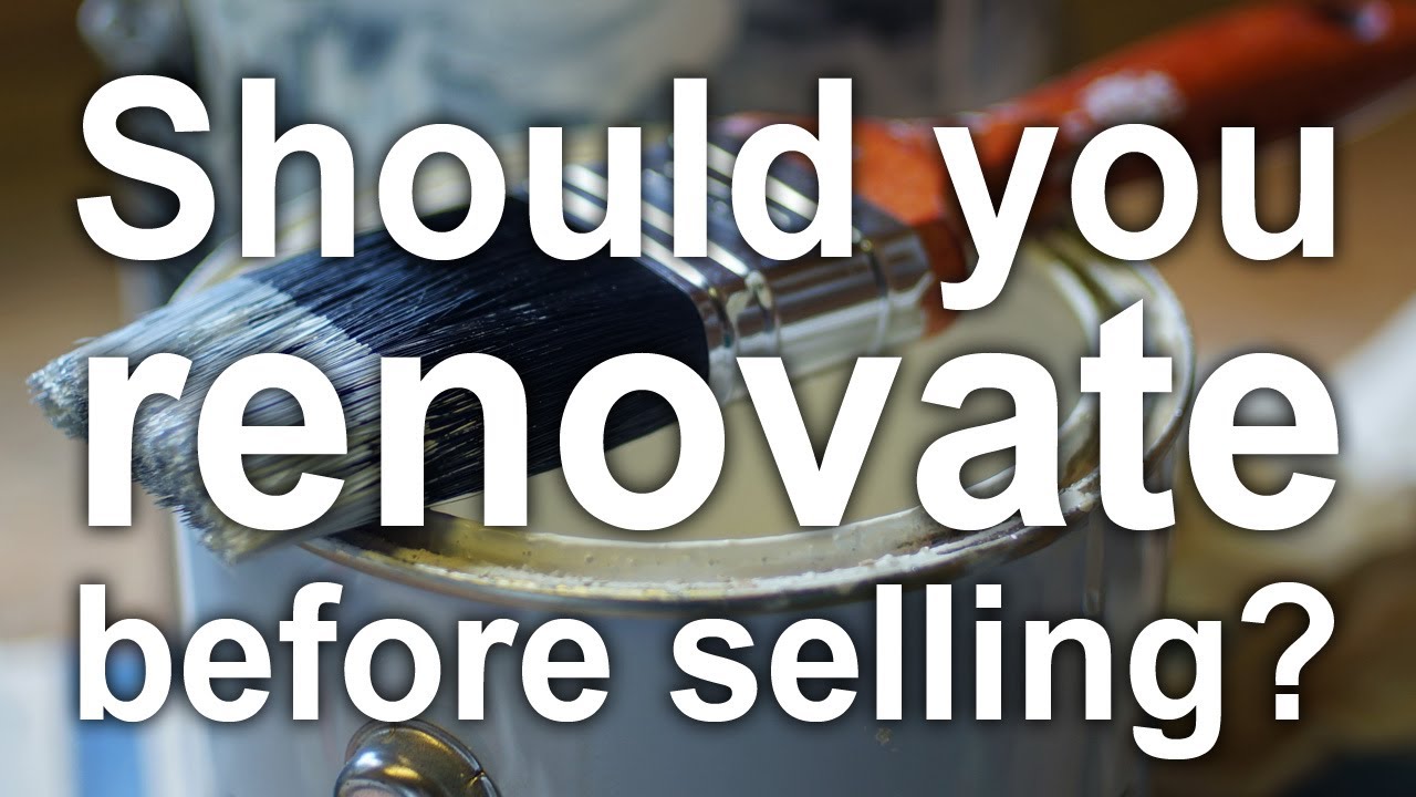 Should you renovate before selling your home? - YouTube