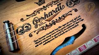 cigar box guitar de caoba africana