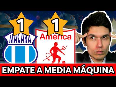MACARÁ 1 AMÉRICA 1⚡COPA SUDAMERICANA 2026 (FECHA 1)🔥LO PUDO GANAR, PERO NO QUISO🔥
