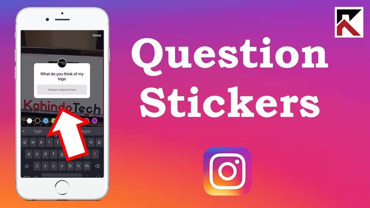 How To Ask A Question In Your Instagram Story - YouTube