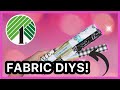  amazing dollar tree diys using fabric  fabric crafting hacks